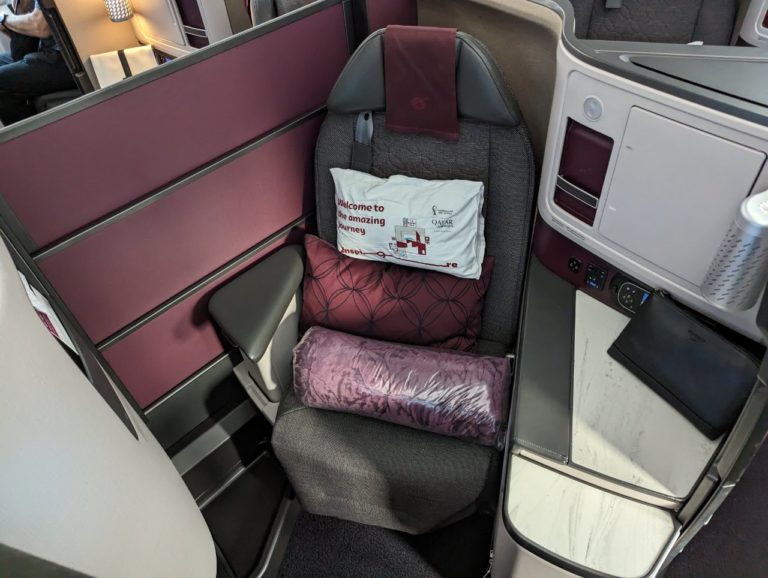 Review: Qatar Airways B787-9 Business Class (MXP-DOH) - The MileLion