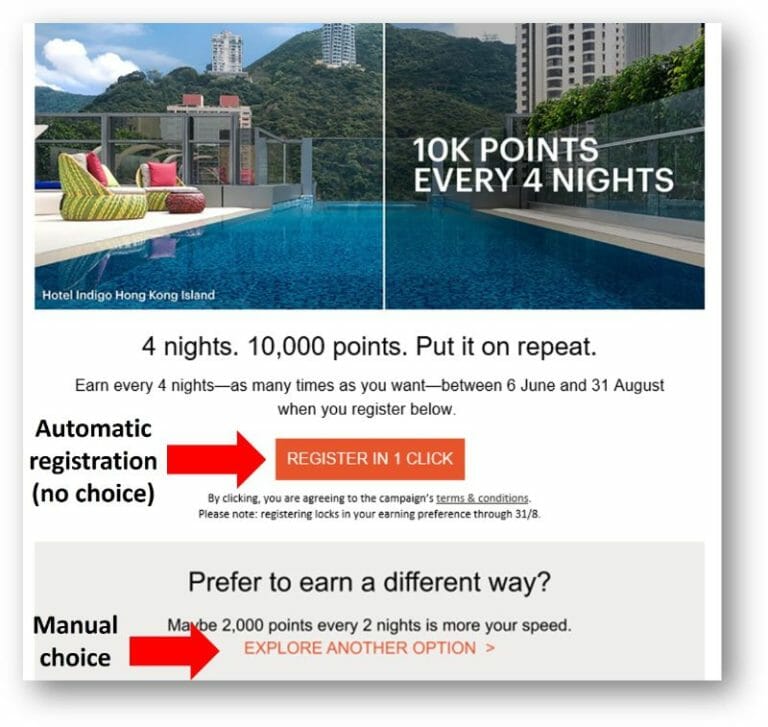 IHG One Rewards summer promo Up to 10,000 bonus points every 4 nights