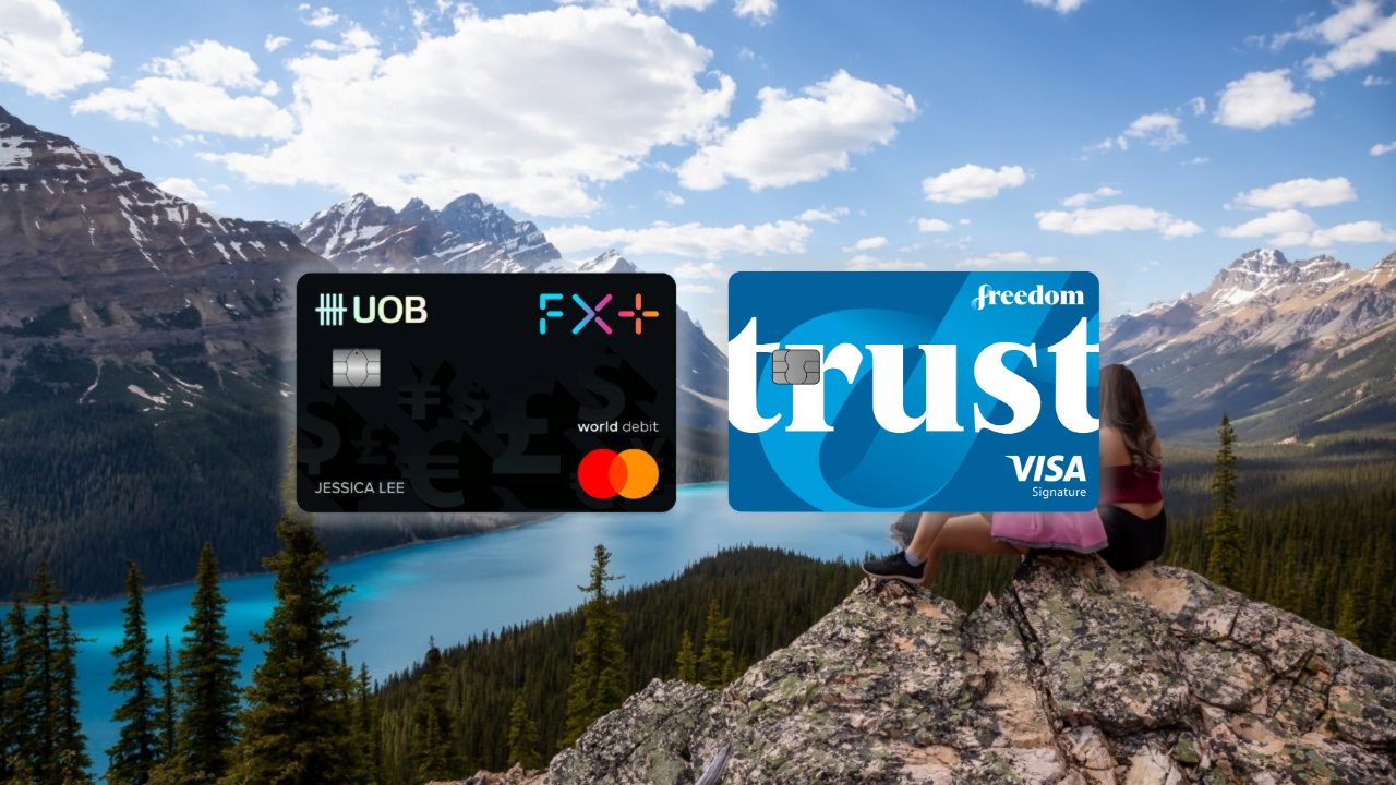 The MileLion details zero foreign currency fee credit and debit card options