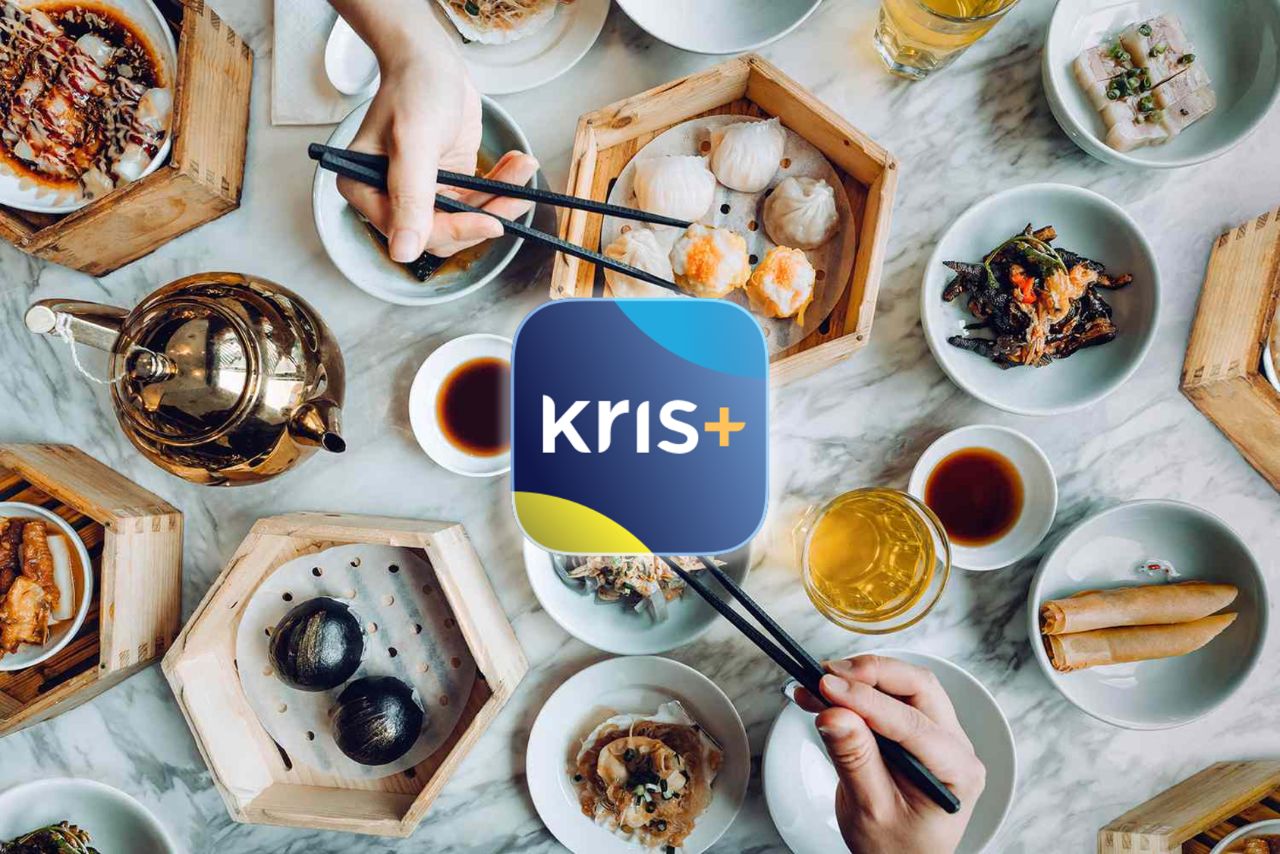 Kris+ Feast to Fly dining promotion banner