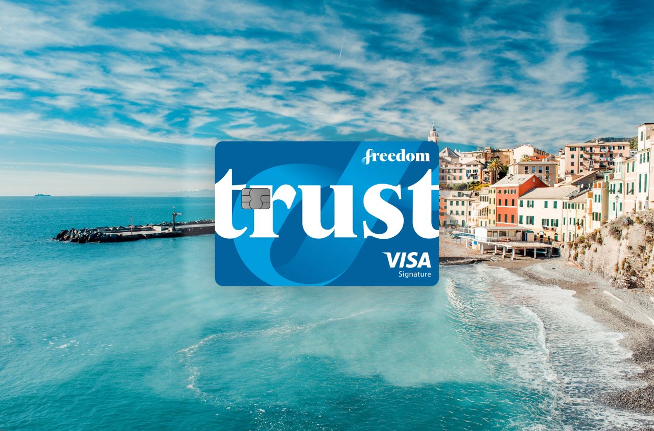 Trust Freedom Card Now Earns Miles: 1.3 mpd with Zero FX Fees